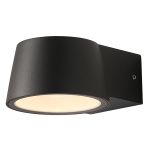 D'Lite Wall Light Lira Black 7W 600lm 830 Warm White | IP54