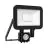 Noxion LED Floodlight Beamy G2 Black 20W 2100lm 100D - 840 Cool White | IP65 - Motion Sensor - Symmetrical