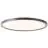 Brilliant Sorell Ceiling Light Plastic Black White 15W 2500lm - 830-865 CCT | 294mm - Remote Control Dimmable