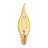 Osram Vintage 1906 LED E14 Bent-tip Candle Filament Gold 2.5W 220lm - 824 Extra Warm White | Replaces 25W