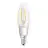 Osram Superstar Classic LED E14 Candle Filament Clear 4W 470lm - 822-827 Dim To Warm | Dimmable - Replaces 40W