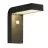 Nordlux Solar Monay Wall Light Black 5W 400lm - 830 Warm White