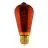 Eglo LED Edison E27 Filament Amber 4W 30lm - 820 Extra Warm White | Dimmable - Replaces 15W