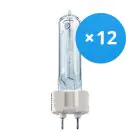 Multipack 12x Philips MASTERColour G12 CDM-T Elite 50W - 930 Warm White | Best Colour Rendering