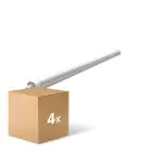 Multipack 4x Noxion LED Waterproof Batten Ecowhite V3.0 36/50W 4680/6500lm - 830-865 CCT | 150cm