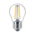 Philips Corepro LED Lustre E27 Ball Filament Clear 4.3W 470lm - 827 Extra Warm White | Replaces 40W